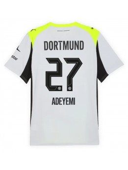 Borussia Dortmund Karim Adeyemi #27 Replika Borta Kläder 2025-26 Kortärmad